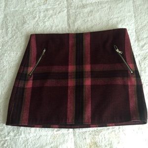 Plaid skirt